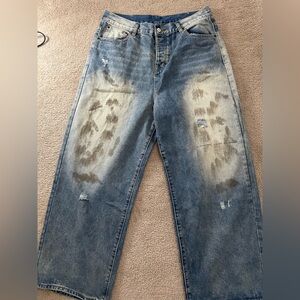 Men's Relaxed Blue Jeans